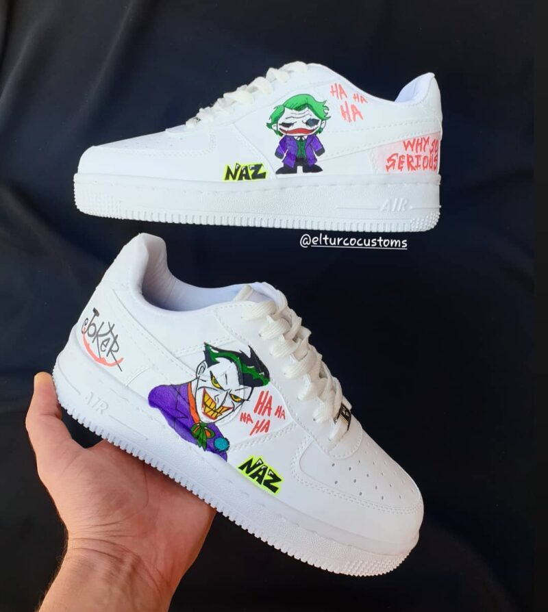 Joker Air Force 1 Custom