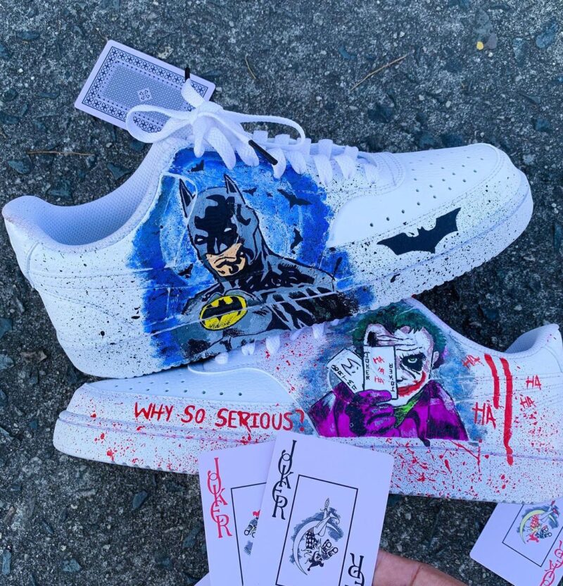 Joker x Batman Air Force 1 Custom