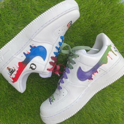 Joker x Harley quinn Air Force 1 Custom