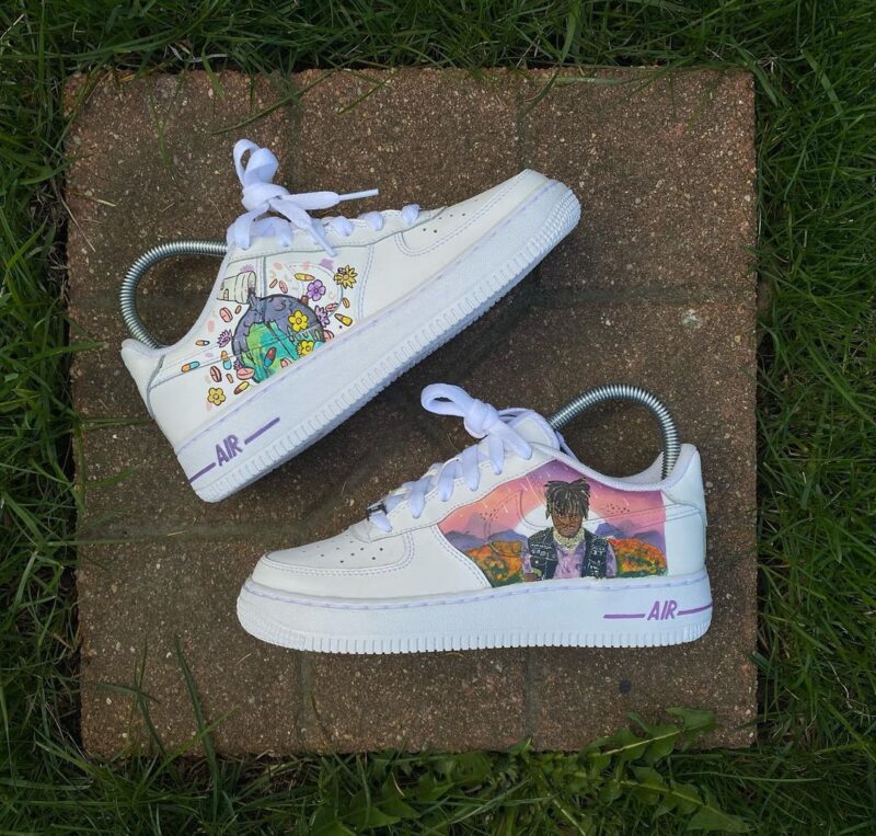 Juice WRLD Air Force 1 Custom