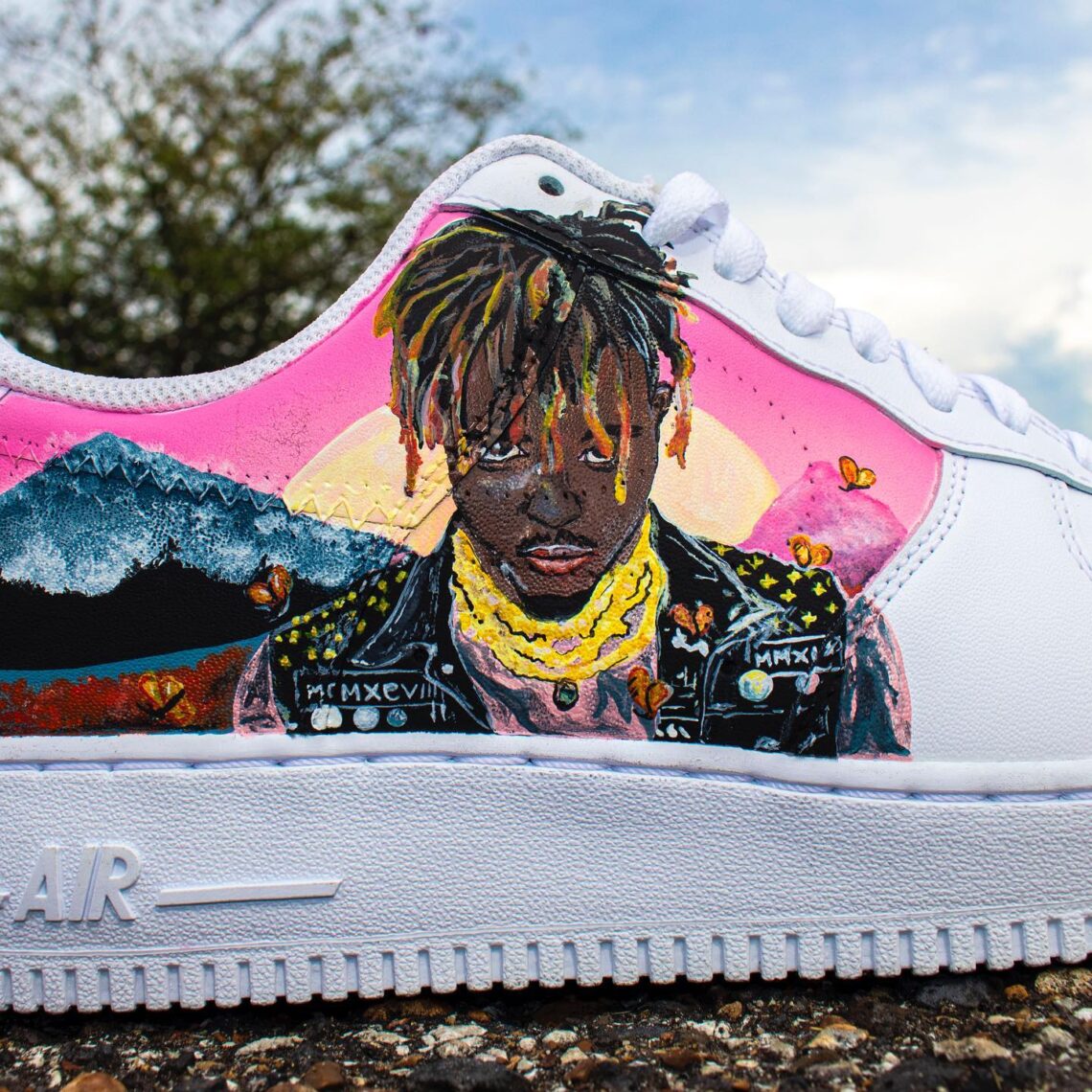 Juice WRLD Air Force 1 Custom Daniel Customs
