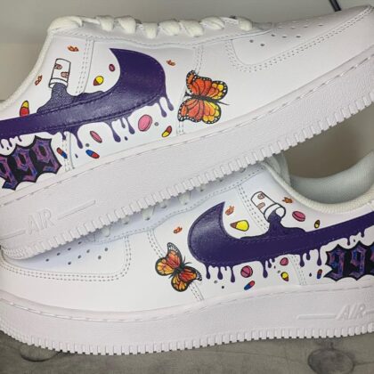 Juice WRLD Air Force 1 Custom