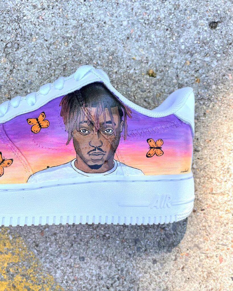 Juice WRLD Air Force 1 Custom Daniel Customs
