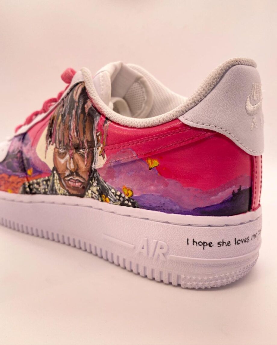custom juice wrld air force ones