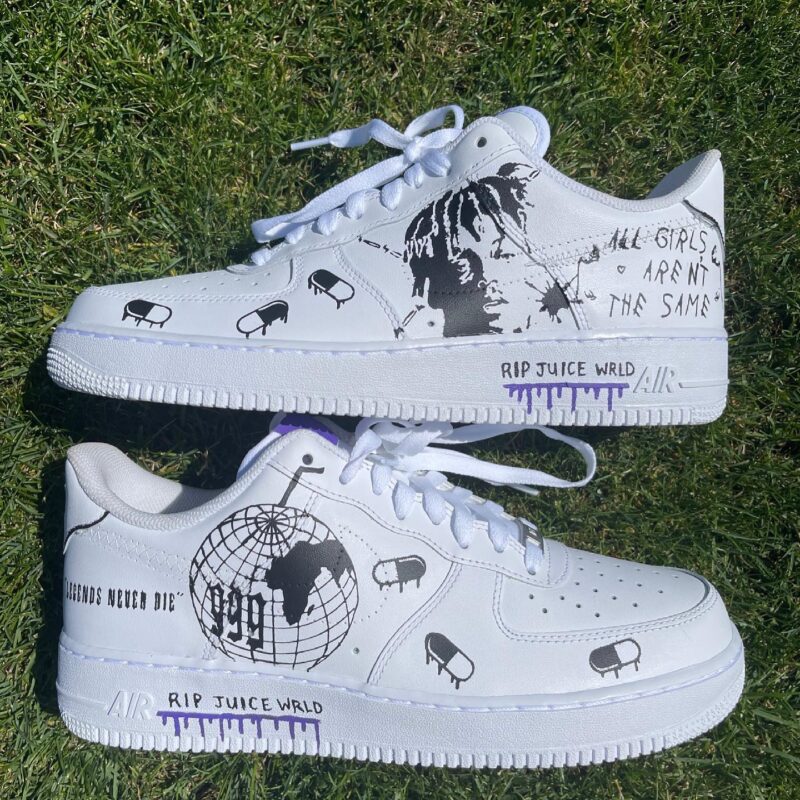 Juice WRLD Air Force 1 Custom