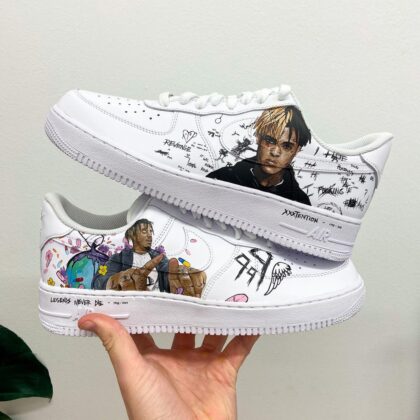 Juice WRLD x XXXTENTACION Air Force 1 Custom