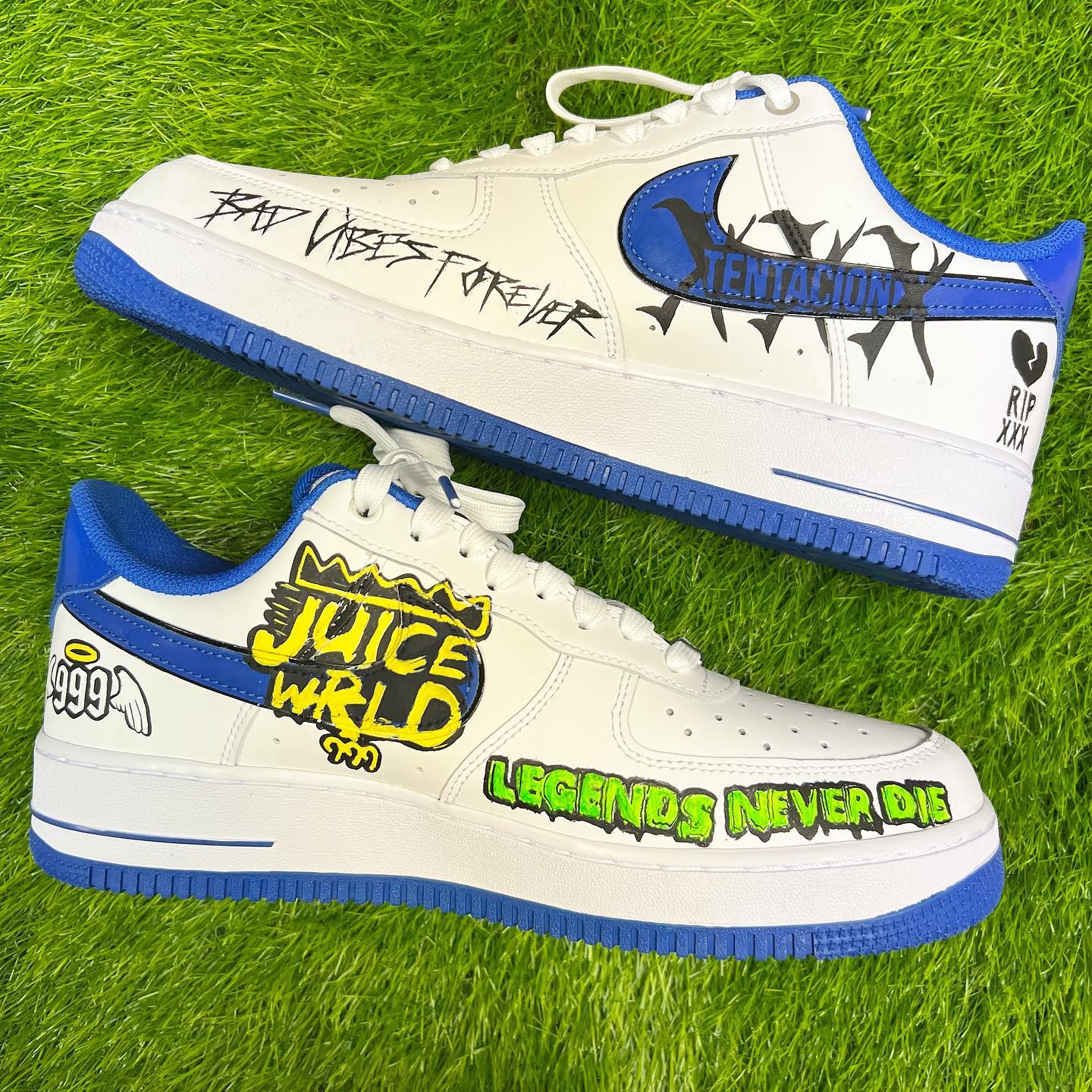Juice Wrld And XXXTentacion Stan Smith Low Top Shoes - Boomcomeback