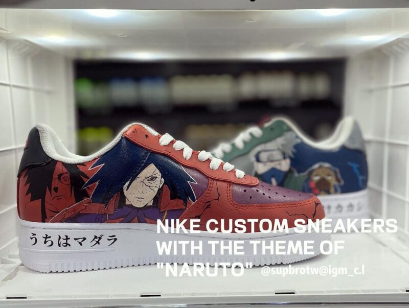 Kakashi x Madara Air Force 1 Custom