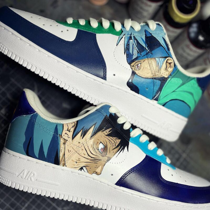 Kakashi x Obito Air Force 1 Custom