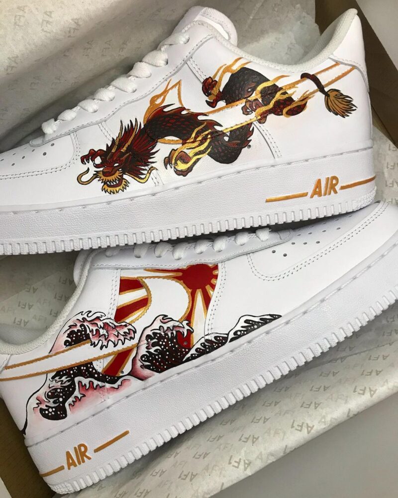 Kanagawa x Dragon Air Force 1 Custom