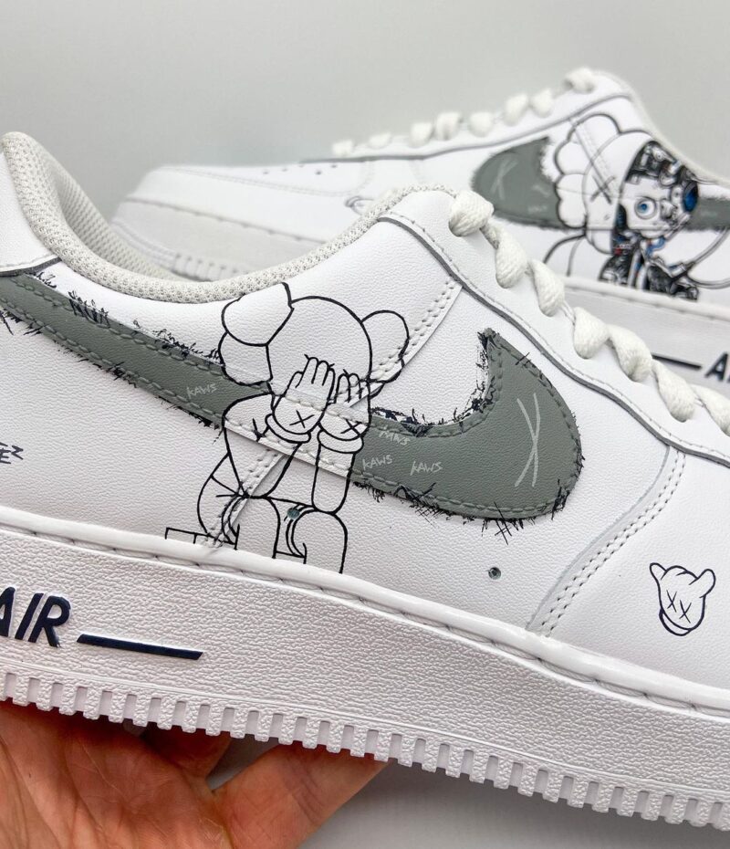 Kaws Air Force 1 Custom - Image 4