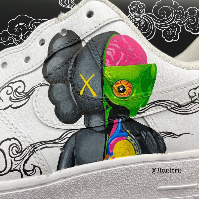 Kaws Air Force 1 Custom - Image 2