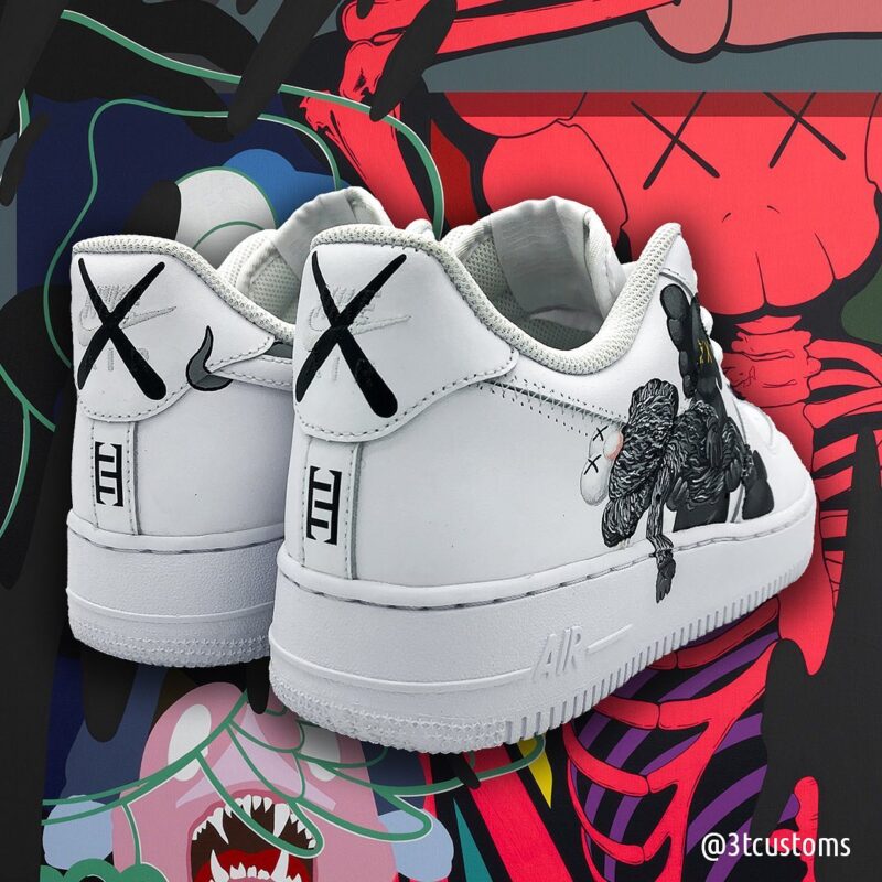 Kaws Air Force 1 Custom - Image 3