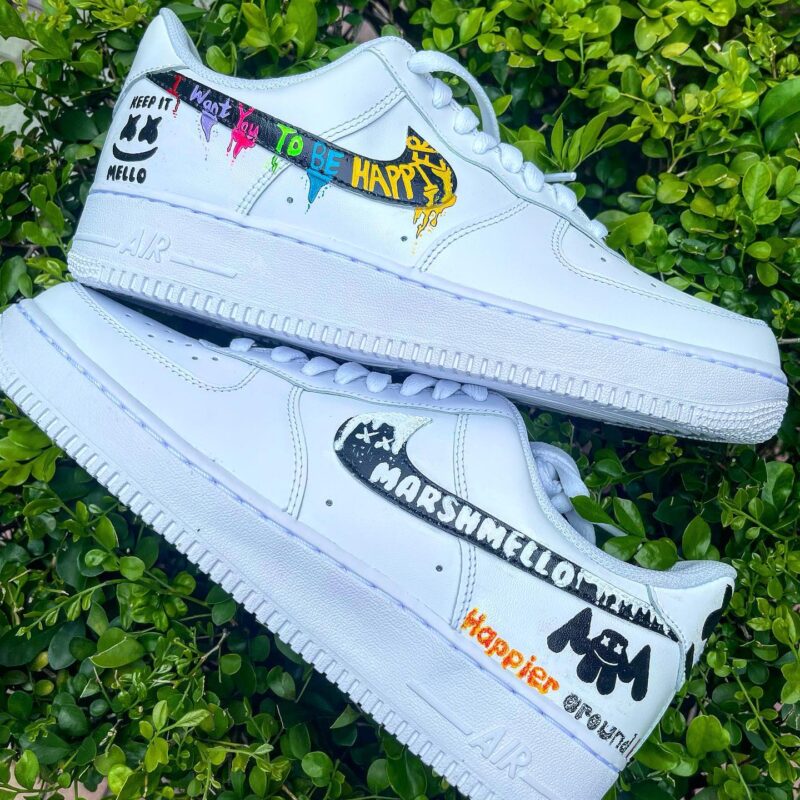 Marshmello - Keep It Mello Air Force 1 Custom