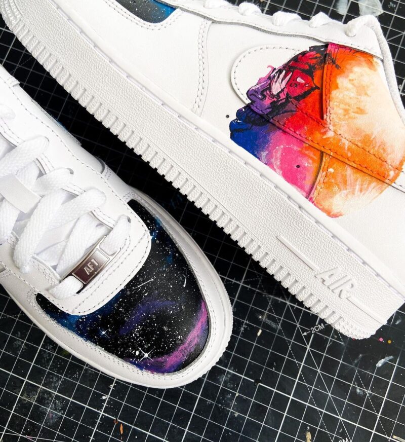 Kid Cudi Air Force 1 Custom - Image 2