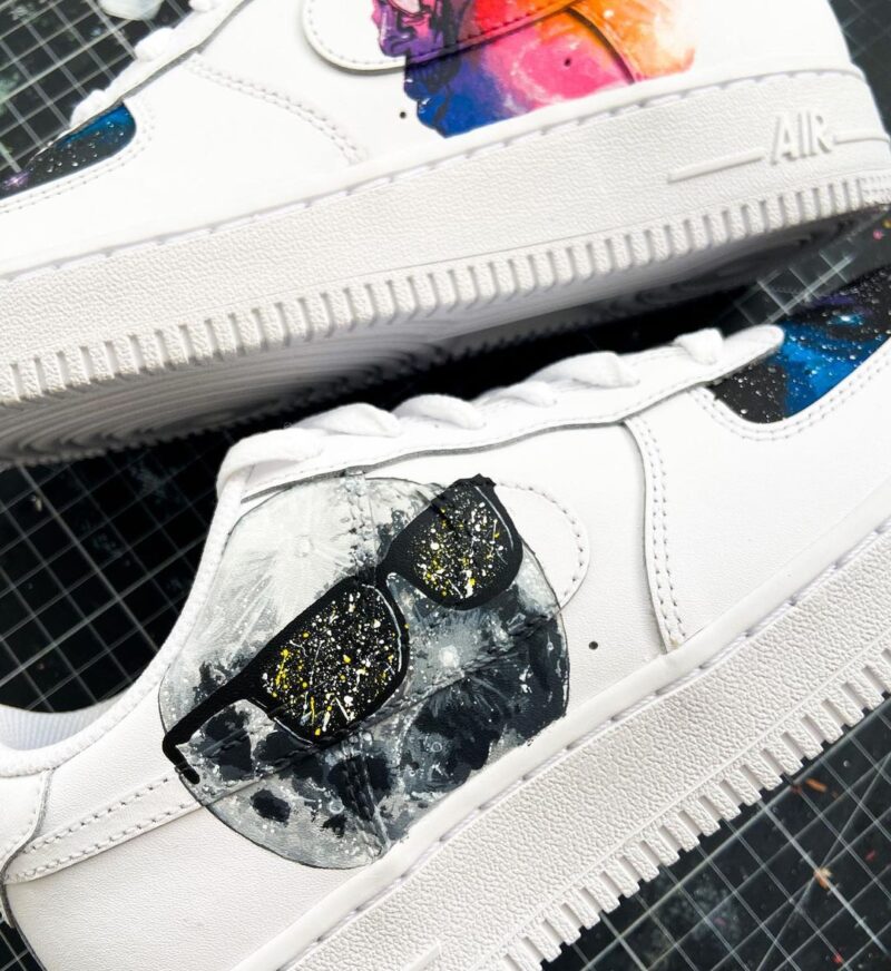 Kid Cudi Air Force 1 Custom - Image 4