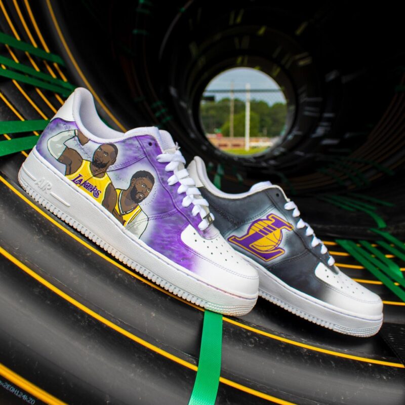 Laker Air Force 1 Custom - Image 2