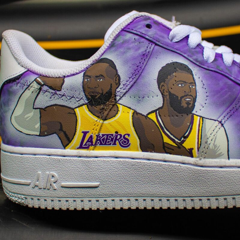 Laker Air Force 1 Custom - Image 6