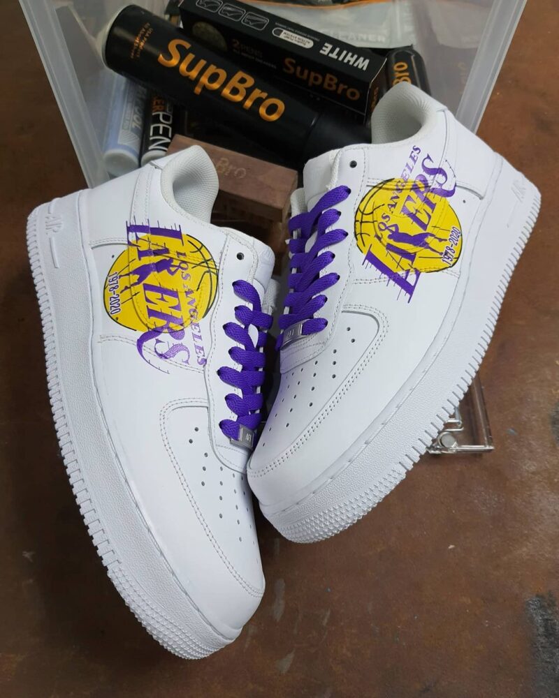 Lakers Air Force 1 Custom