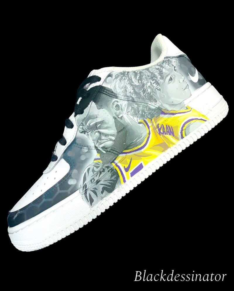 LeBron James Air Force 1 Custom - Image 2