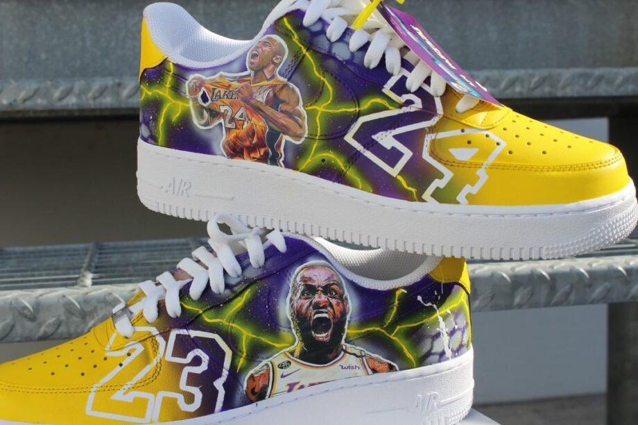 custom kobe air force ones