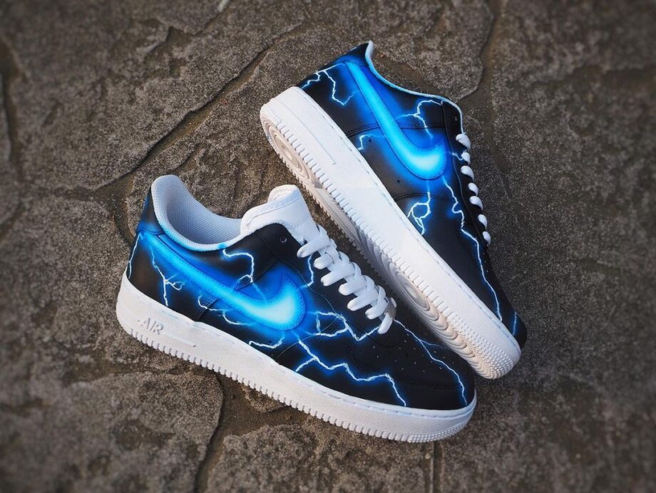 custom lightning air force 1