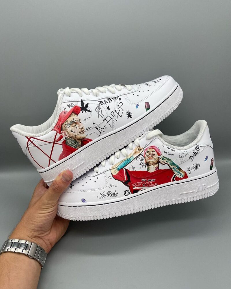 Lil Peep Air Force 1 Custom