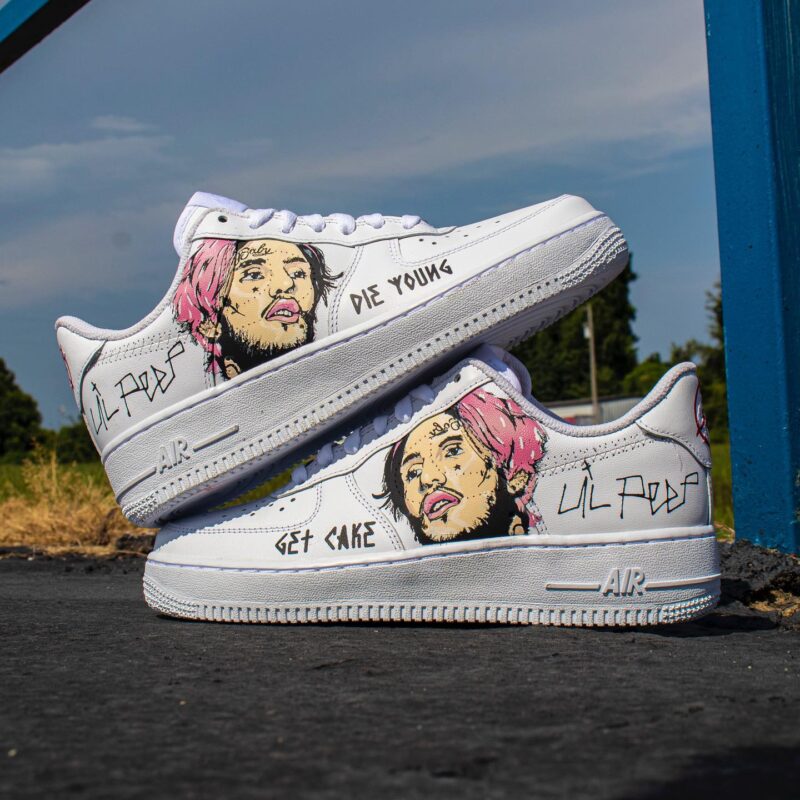 Lil Peep Air Force 1 Custom