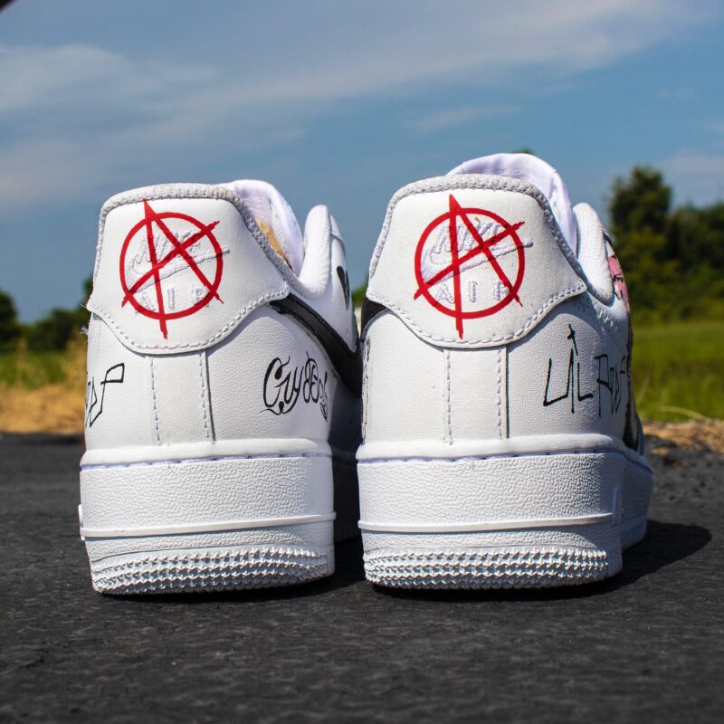 Lil Peep Air Force 1 Custom - Image 2