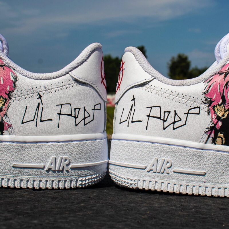 Lil Peep Air Force 1 Custom - Image 5