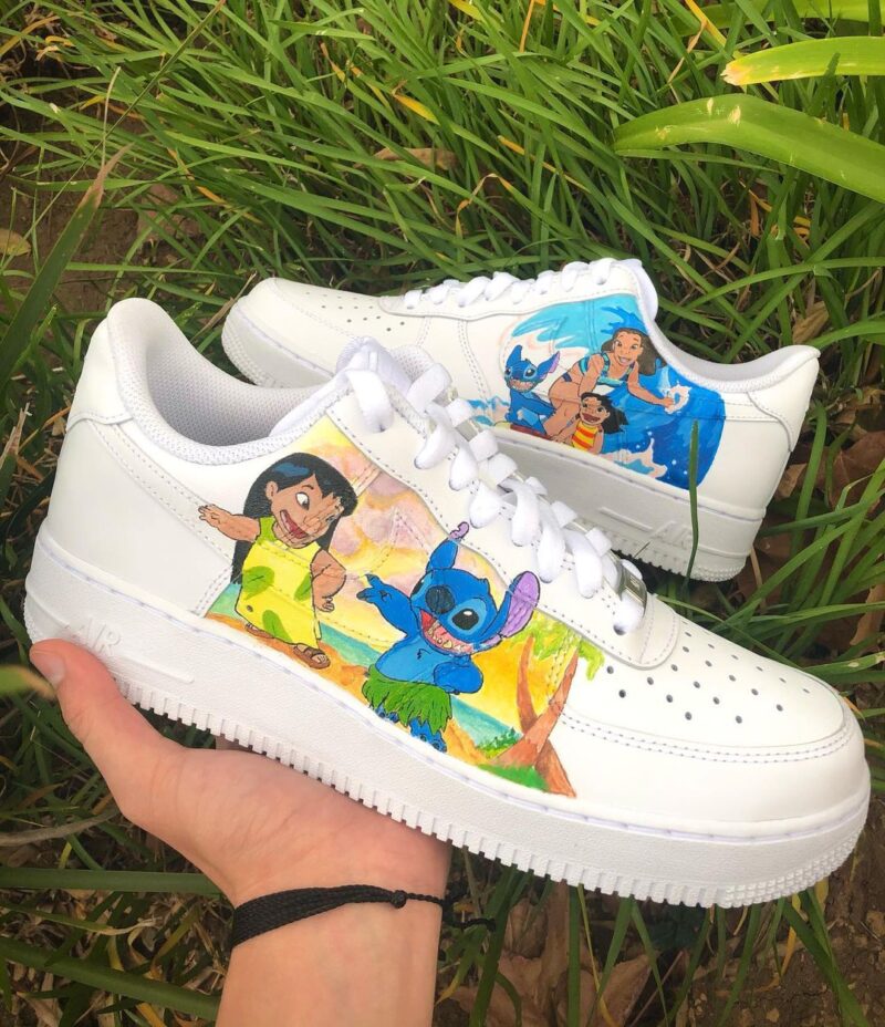 Lilo and Stitch Air Force 1 Custom