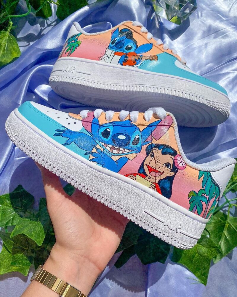 Lilo and Stitch Air Force 1 Custom