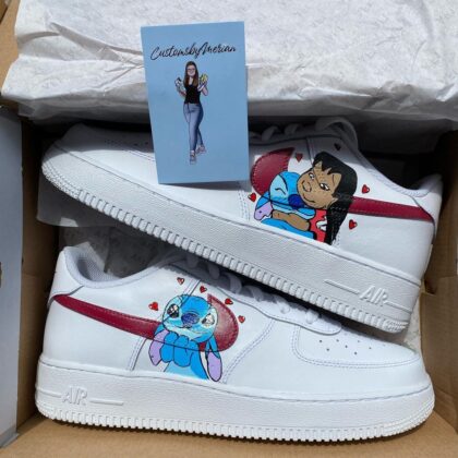 Lilo and Stitch Air Force 1 Custom