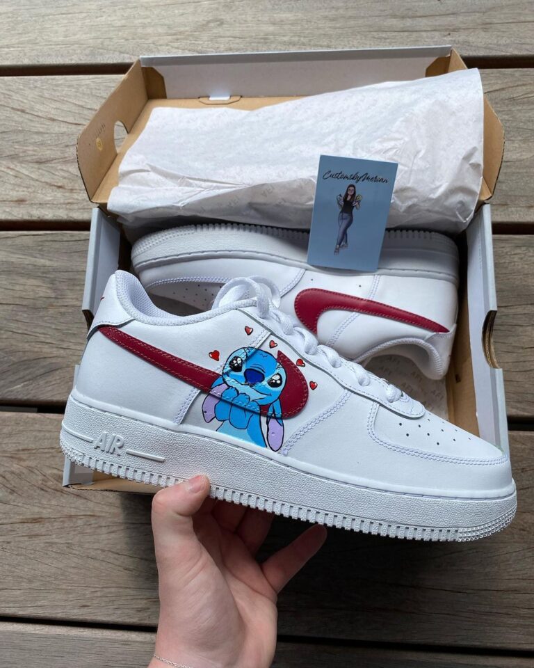 Lilo and Stitch Air Force 1 Custom �?? Daniel Customs