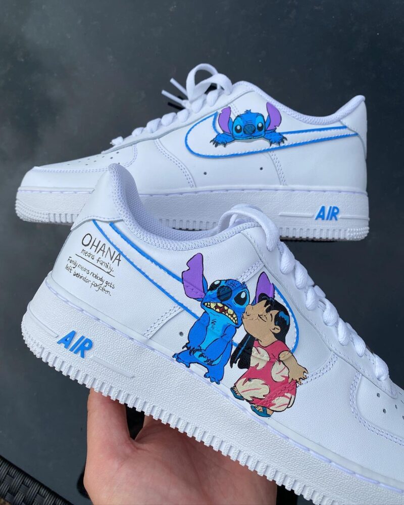 Lilo and Stitch Air Force 1 Custom