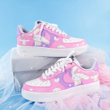 Little Chubby Male Dog Air Force 1 Custom