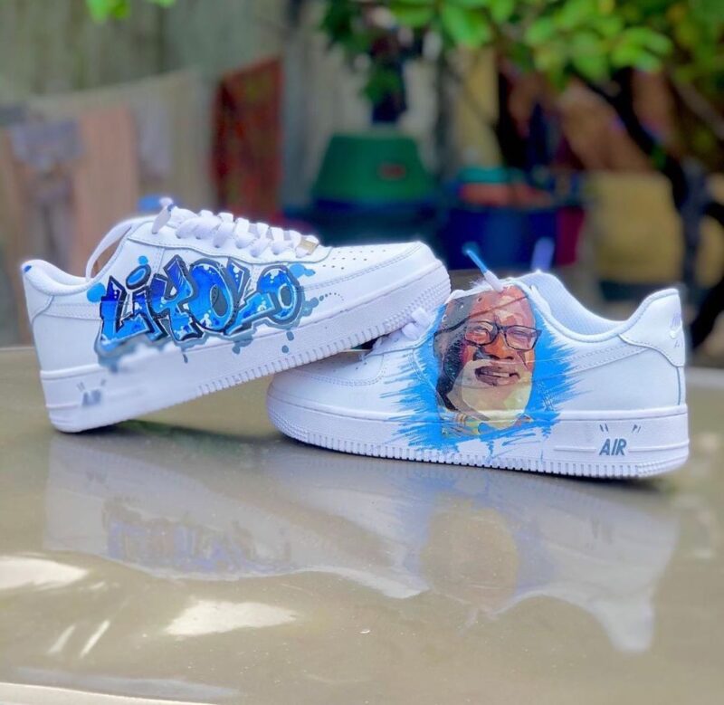 Liyolo limbe MPuanga Air Force 1 Custom