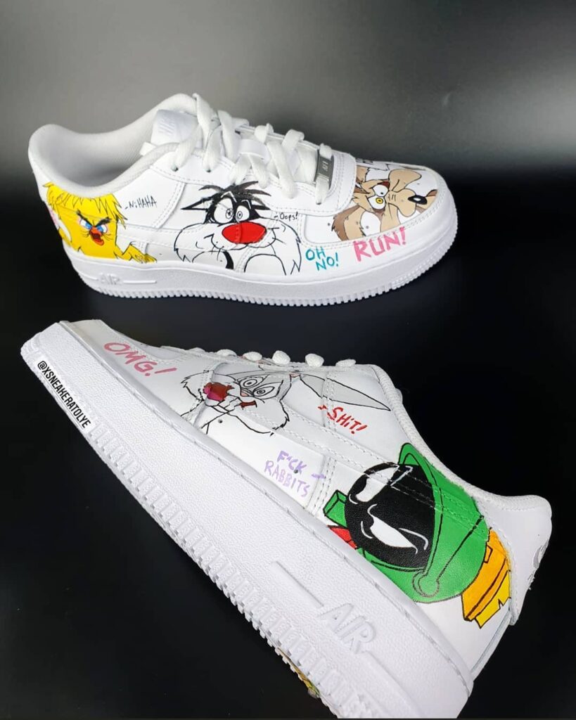 looney tunes air force 1 footlocker