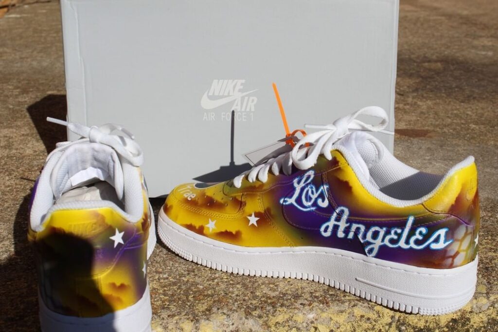 air force 1 los angeles lakers