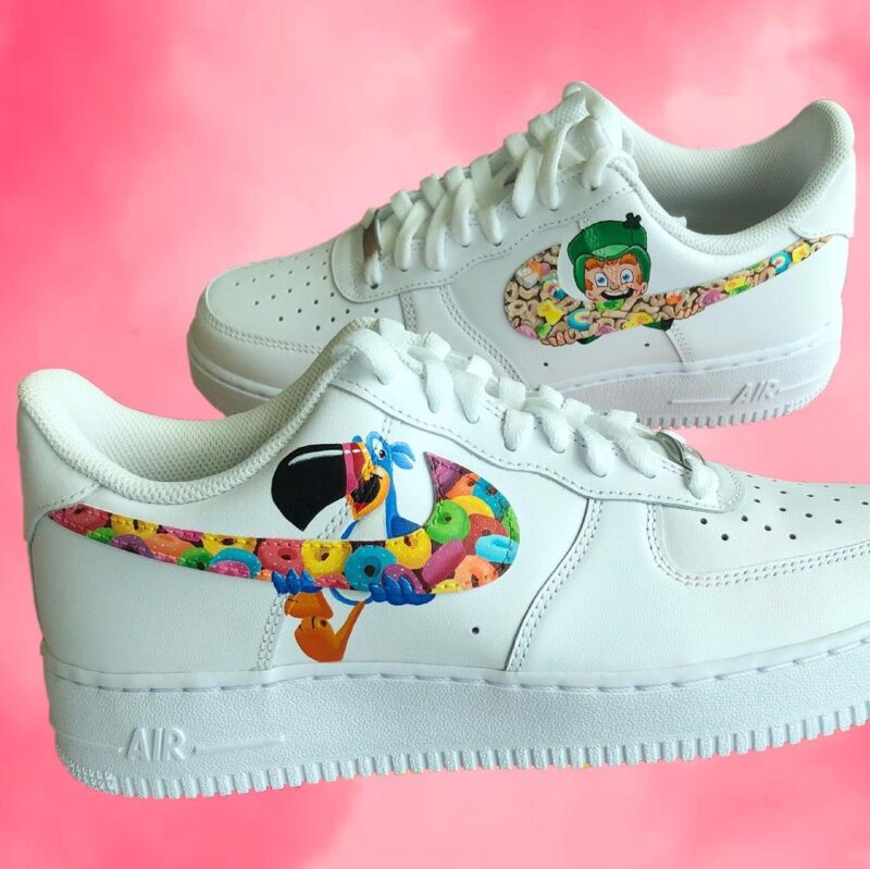 Lucky Charms x Fruit Loops Air Force 1 Custom