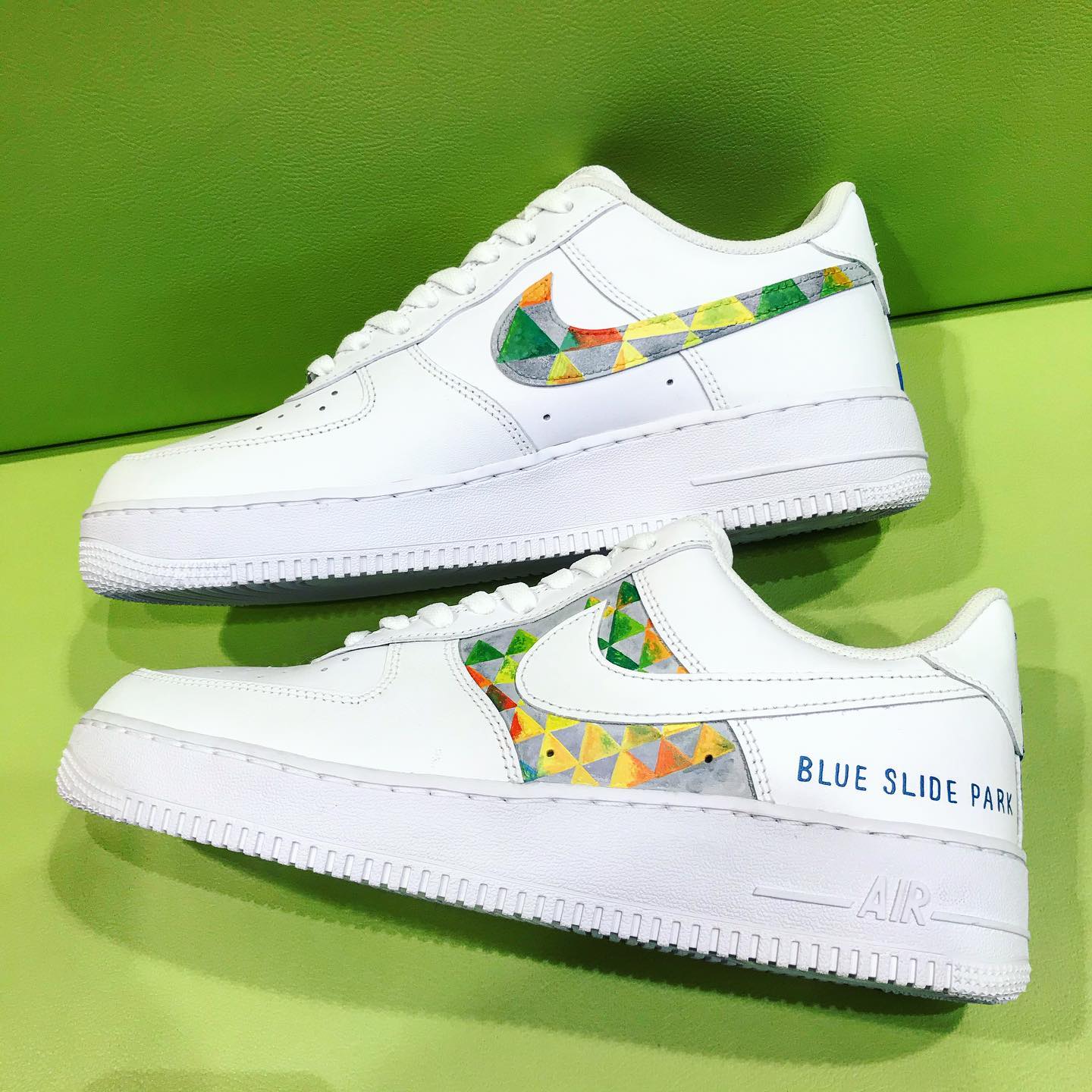 Custom Hand Painted Mac Miller Air Force 1's - Limited Number – B Street  Shoes
