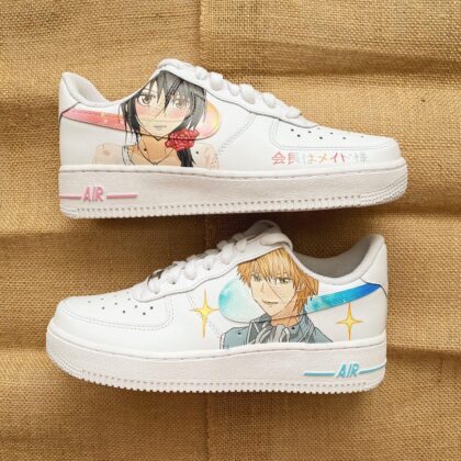 Maid Sama - Usui x Misaki Air Force 1 Custom