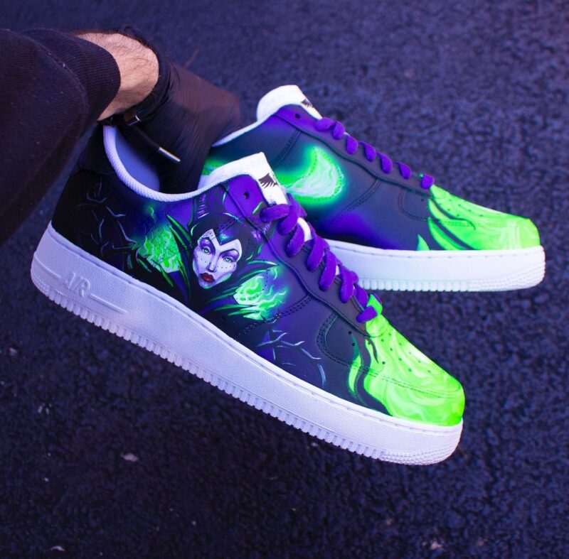 Maleficent Air Force 1 Custom