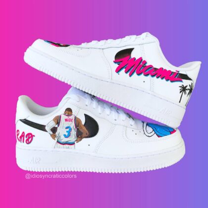 Miami Heat Air Force 1 Custom