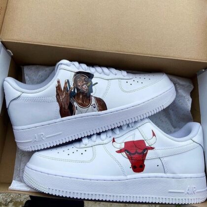 Michael Jordan Air Force 1 Custom