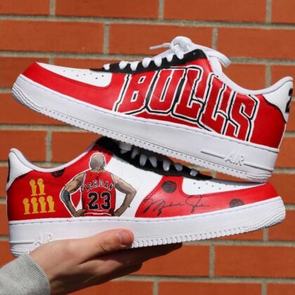 Michael Jordan Air Force 1 Custom