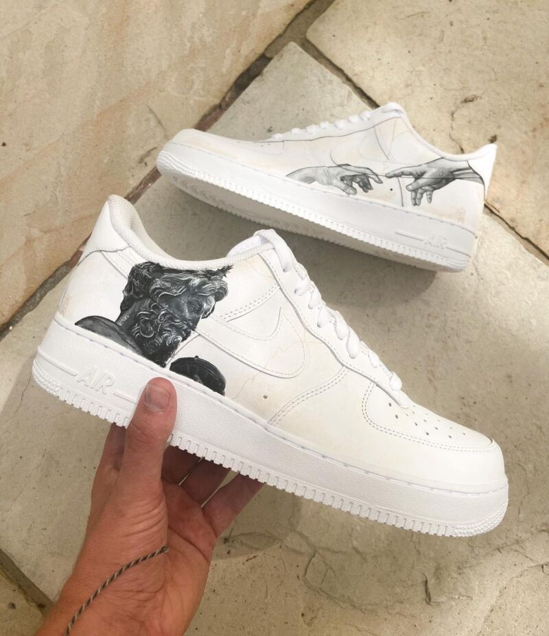 Michaelangelo x Zeus Air Force 1 Custom