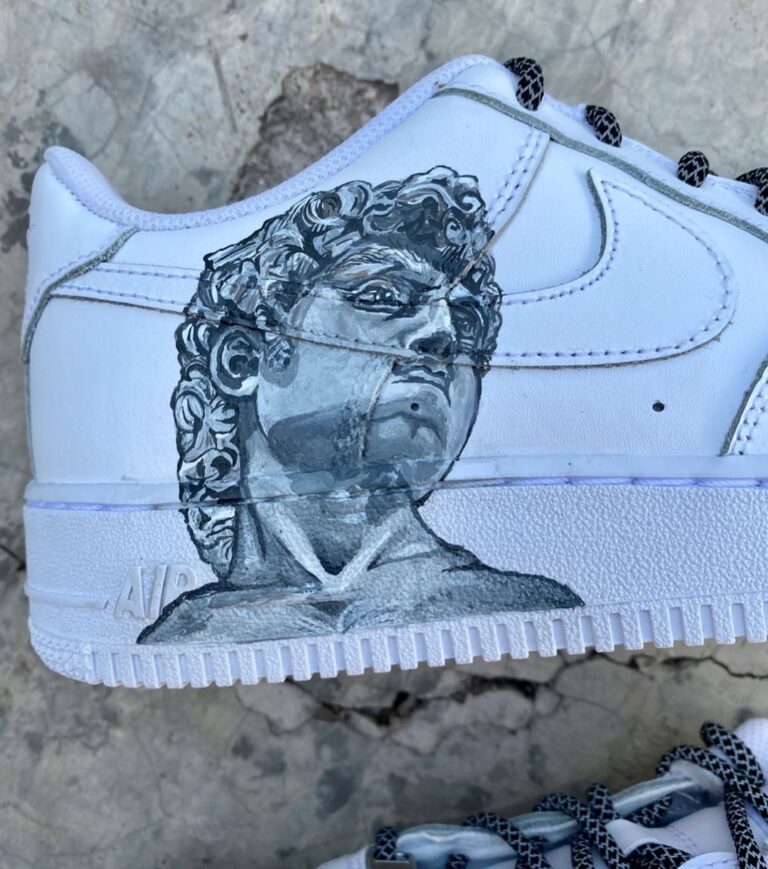 custom air force 1 michelangelo