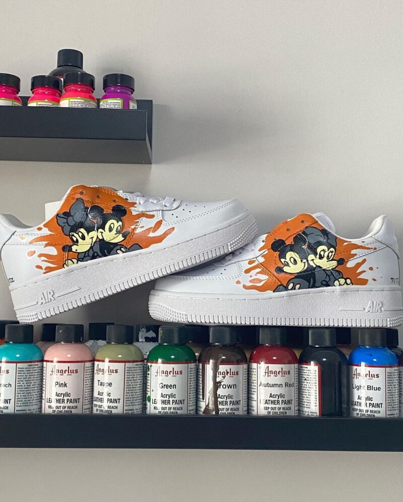 Mickey x Minnie Air Force 1 Custom