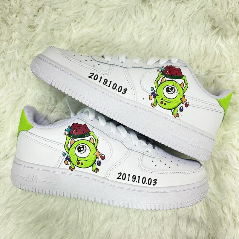 Mike Wazowski Air Force 1 Custom